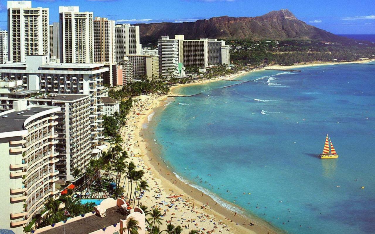 Studio At Ala Moana With Ocean Views Leilighet Honolulu Eksteriør bilde