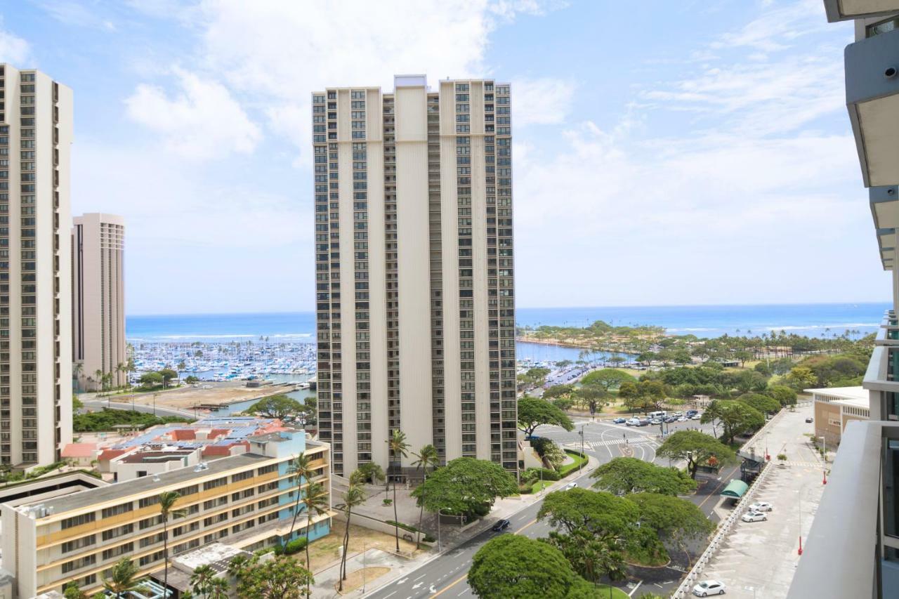 Studio At Ala Moana With Ocean Views Leilighet Honolulu Eksteriør bilde